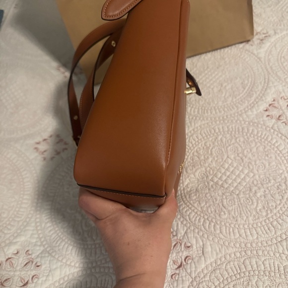 Coach Cognac Leather Bucket Shoulder Bag - Picture 5 of 6